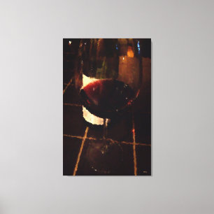 Rode wijn Canvas Afdruk