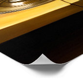 Rode wijn en druiven poster (Hoek)