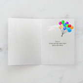 Rode wijn en fles verjaardagskaart kaart (Binnen)