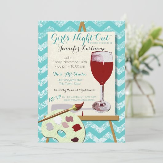 Rode wijn en schilderkunst kaart