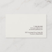 Rode wijn flesje Sommelier Brown Leather Kijk er u Visitekaartje (Achterkant)