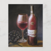 Rode wijn flyer (Voorkant)