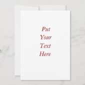 Rode Wijn Glas Proeverij Club Uitnodiging (Achterkant)