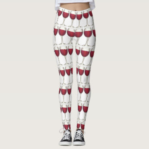 Rode wijn glazen bril Merlot Cabernet Wines Leggings