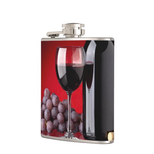 Rode Wijn Heupfles (Links)