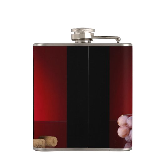 Rode Wijn Heupfles (Achterkant)