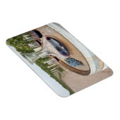 Rode wijn in wijngaarden magneet (Rechterzijde)