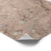 Rode wijn in wijngaarden poster (Hoek)