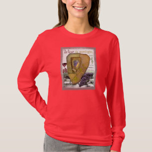 Rode wijn is zonlicht T-shirt