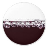 Rode wijn keramische knop (Voorkant)