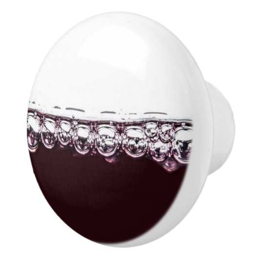 Rode wijn keramische knop (Rechts)