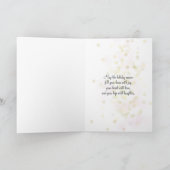 rode wijn met kerstdenkegels feestdagen kaart (Binnen)