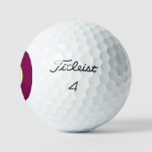 Rode wijn Multipack PRO Golfballen (Logo)