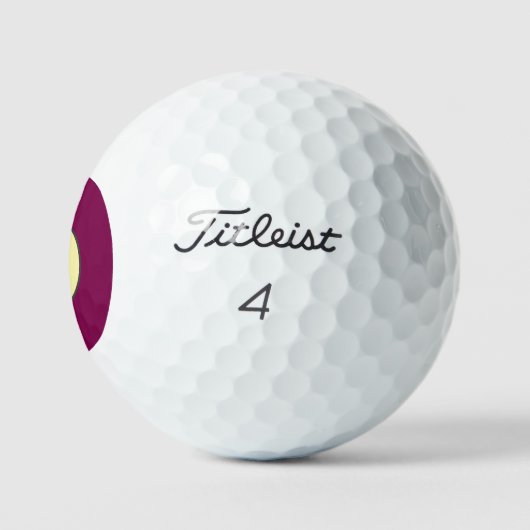 Rode wijn Multipack PRO Golfballen (Logo)