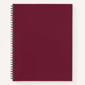 Rode wijn notitieboek (Voorkant)