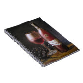 Rode wijn notitieboek (Rechterzijde)
