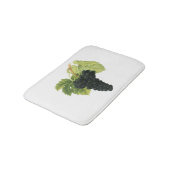 rode wijn, organisch wijndruivencluster, voedings badmat (Gekanteld)