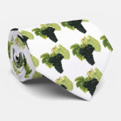  rode wijn, organisch wijndruivencluster, voedings stropdas (Opgerold)