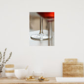 Rode wijn. poster (Keuken)