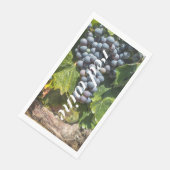 rode wijn servet (Hoek)