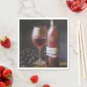 Rode wijn servet (Insitu)