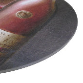 Rode wijn snijplank (Hoek)