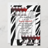 Rode wijn sociaal kaart (Voorkant)