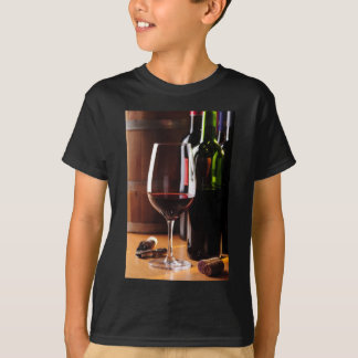 Rode wijn t-shirt