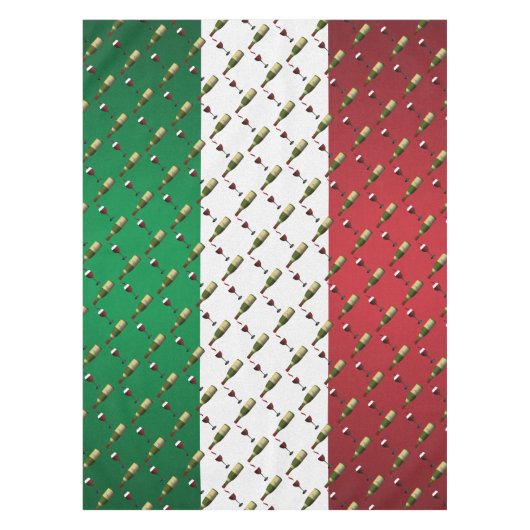 Rode wijn tafelkleed (Voorkant)