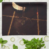 Rode wijn theedoek (Gevouwen)