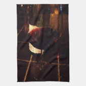 Rode wijn theedoek (Verticaal)