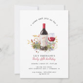 Rode Wijn Wildbloemen | Schattig elke leeftijd Vol Kaart (Voorkant)