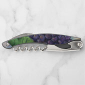 Rode wijndruiven Art Kurkentrekker aangepast ontwe (Achterkant)