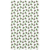 Rode wijndruiven op wit tafelkleed (Voorkant)