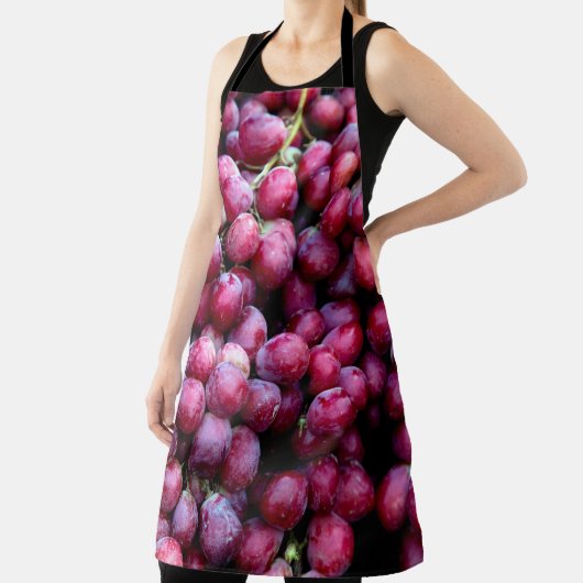 Rode wijndruiven schort (Insitu)