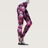 Rode wijndruiven: weelderige achtergrond. leggings (Rechts)