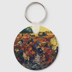 Rode Wijngaard, Van Gogh, 1888 Sleutelhanger