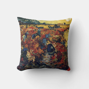 Rode Wijngaard, Vincent van Gogh Kussen