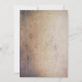 Rode wijnglas olijf Waterverf 50ste verjaardag Kaart (Achterkant)