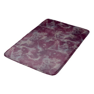 Rode Wijnmarmer abstract Badmat