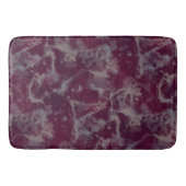 Rode Wijnmarmer abstract Badmat (Voorkant)