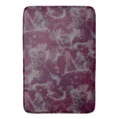 Rode Wijnmarmer abstract Badmat (Voorkant Verticaal)