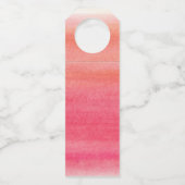 Rode wijnproeverij flesnummer labels (Achterkant)