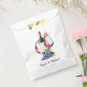Rode wijnstijl Occassion Celebration Favor Bag Bedankzakje (Gezegeld)