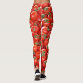 Rode Wijnstok Tomaten Broekpak Leggings (Achterkant)