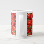 Rode wijnstok tomaten grote koffiekop (Achterkant)