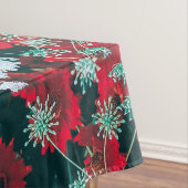 Rode Wildbloemen Kunstwerk | Tablecloth Tafelkleed (Voorbeeld)