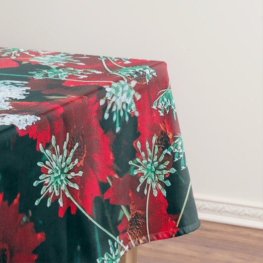 Rode Wildbloemen Kunstwerk | Tablecloth Tafelkleed (Voorbeeld)