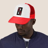 Rode Wildcard Poker Diamonds Trucker Hoed Pet (In situ)