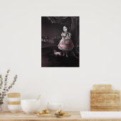 Rode wilde Poster (Keuken)